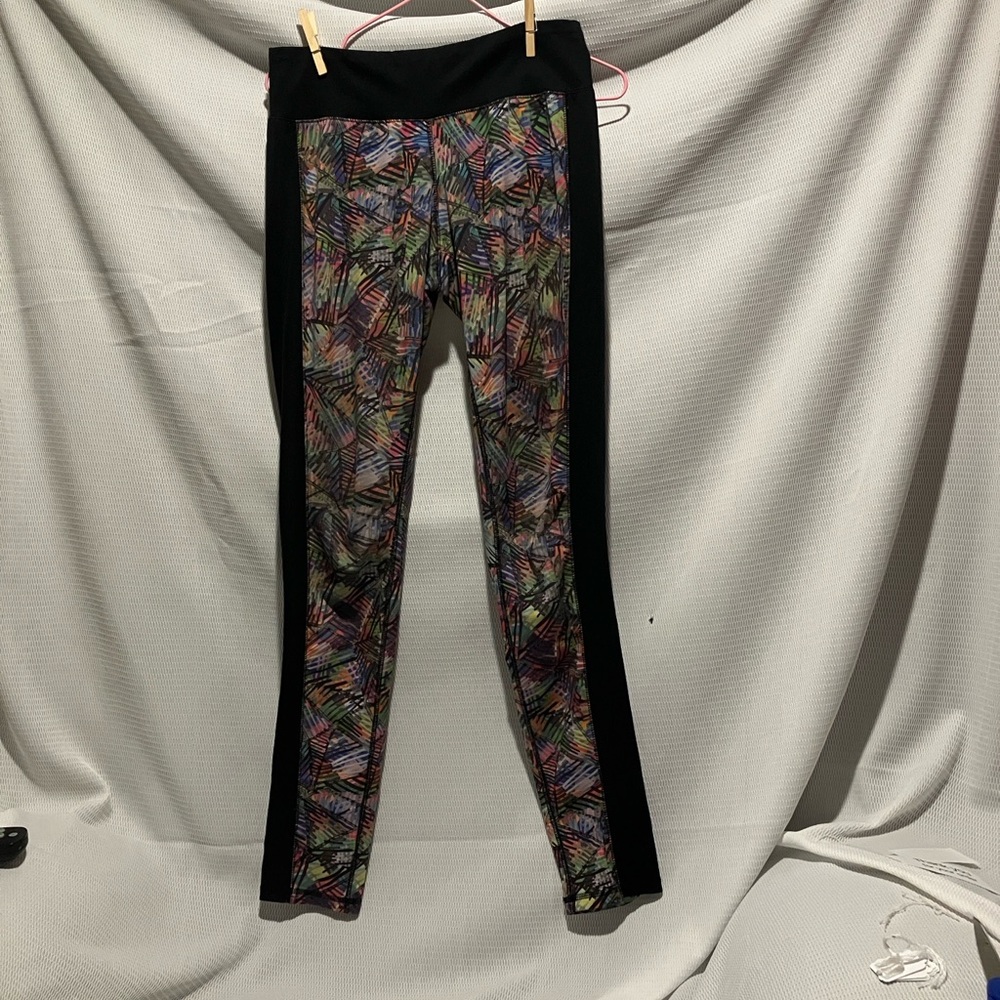Mossimo Supply Co. Multicolor Abstract Leggings